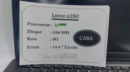 Laptop Lenovo Thik pad x280 
