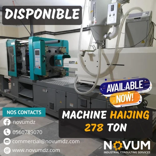 Machine Injection Plastique 278Ton الة حقن البلاستيك 278 طن