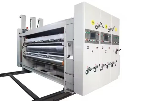sloter / slotter carton ondulé machine carton ondulé آلة صناعة الكركون / الكرتون / العلب 