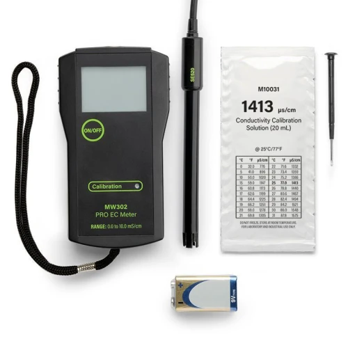 Conductimetre portable automatique de la température plage
