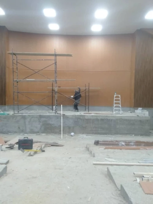 Revêtement mural en mdf  bois 