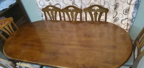 Salle à manger 8 chaises en hêtre