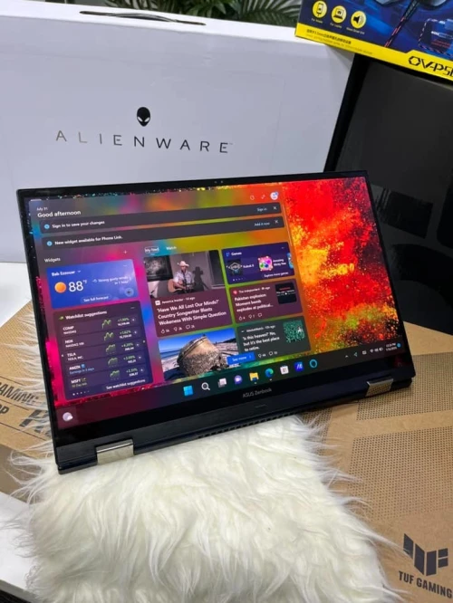 ASUS ZENBOOK PRO 15 FLIP OLED  2.8K X360/i7-12700H 5GHZ/RAM 16GB DDR5/1TB SSD/15.6  X360 TACTILE