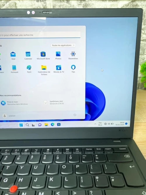 LENOVO THINKPAD X1 CARBON GEN 7/I7-8655U/RAM 16GB/DISK 512GB/ECRAN 14 4K