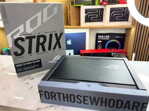 ASUS ROG STRIX SCAR 16 /Intel I9-13980HX / RAM 32GB  DDR5 4800MHZ/DISK 1TERA SSD NVEM GEN4  /NVIDIA GEFORCE RTX 4080 /ecran 16.1 POUCE  2.5K 240 HZ