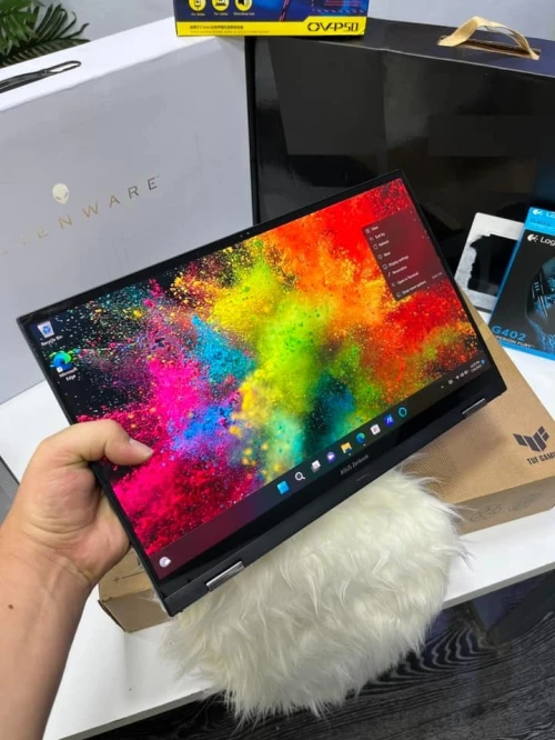 ASUS ZENBOOK PRO 15 FLIP OLED  2.8K X360/i7-12700H 5GHZ/RAM 16GB DDR5/1TB SSD/15.6  X360 TACTILE