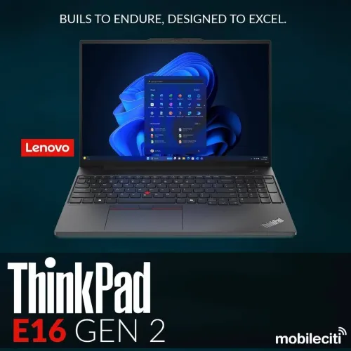 THINKPAD E16 GEN2/RYZEN 5-7535U/16GB LPDDR5x/1TB/AMD GRAPHIQUE/ECRAN 16.1FHD+
