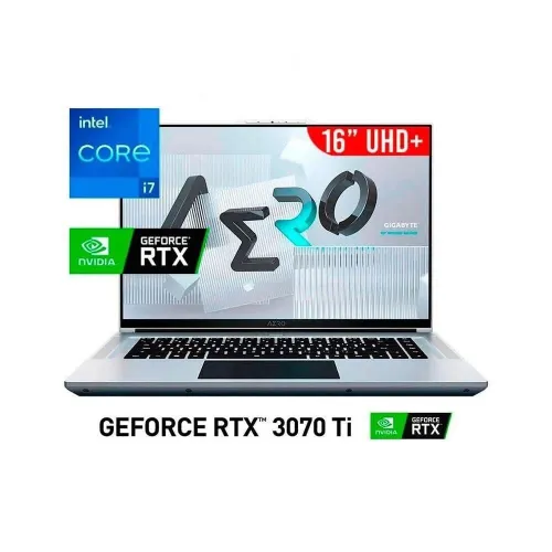 GIGABYTE AERO 16 XE4 AMOLED/INTEL I7 -12700H/ 32GB DDR5/2TB SSD/ RTX 3070TI 8GB/16 pouce 4K AMOLED  