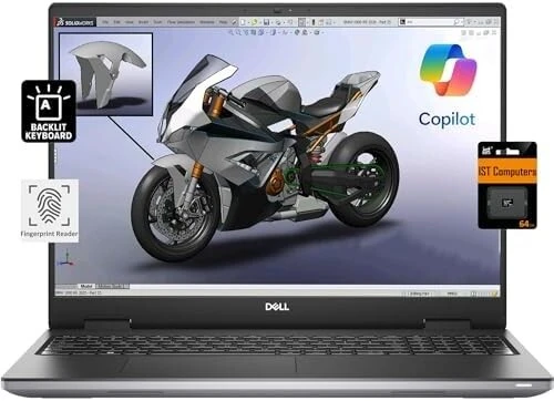 DELL PRECISION 760/INTEL I7-12850HX 5GHZ/RAM 32GB DDR5/ 1TB SSD/NVIDIA  A2000 8GB/ECRAN 16 POUCE