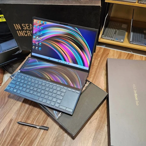 ASUS ZENBOOK PRO DUO/ I7-1165G7/ 16  DDR4/1024 GB  SSD/ ECRAN 14 POUCE TACTILE/FHD+