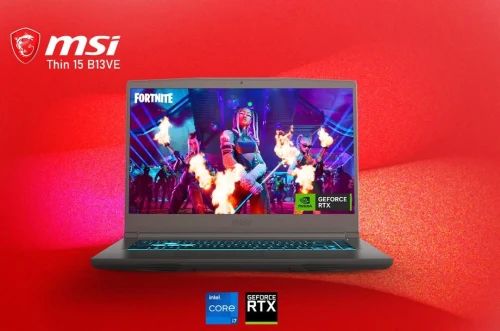 MSI THIN 15 B13VE/I7 13620H 5GHZ/RAM 16GB/512GB/NVIDIA RTX 4050 6GB/ECARN 15.6 POUCE 144HZ