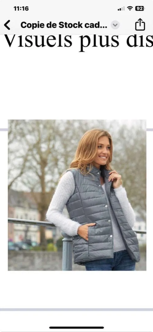 TOP AFFAIRE LOT VESTE FEMME 