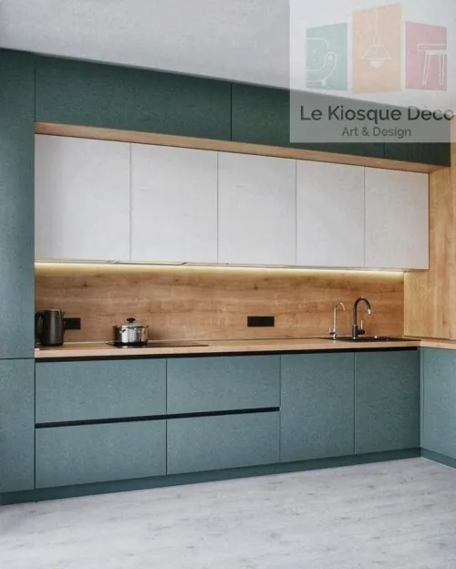 CUISINE EN MDF ET HIGH GLOSS MODERNE