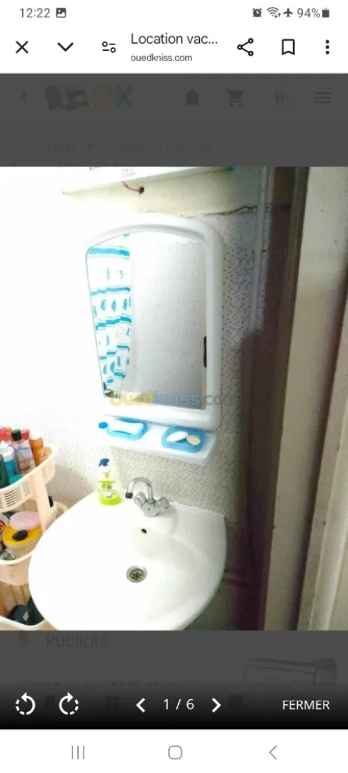 Location Appartement F3 Mostaganem Hassi maameche