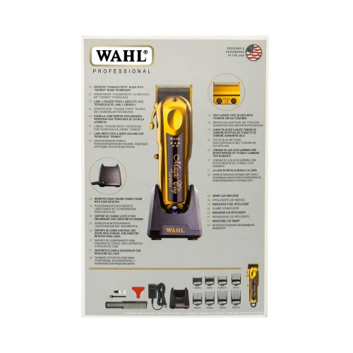 Tondeuse Wahl Magic Clip Gold Cordless Clipper - ماكينة حلاقة الشعر اللاسلكية