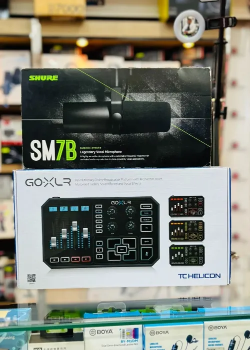 TC HELICON GOXLR MiXER + MIC SHURE SM7B
