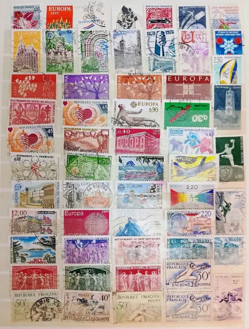 Album de timbres 