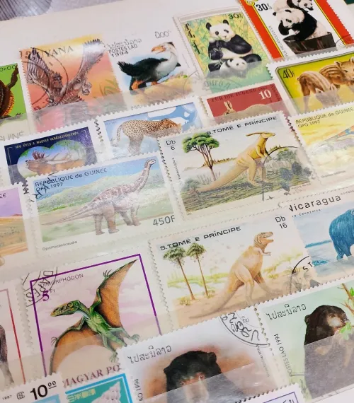 Album de timbres 