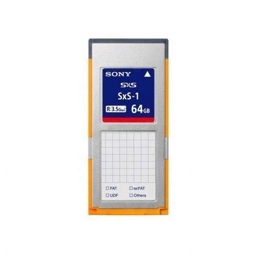 Sony Lot de 3 cartes mémoire SxS-1 64Go - R440/W200Mbs