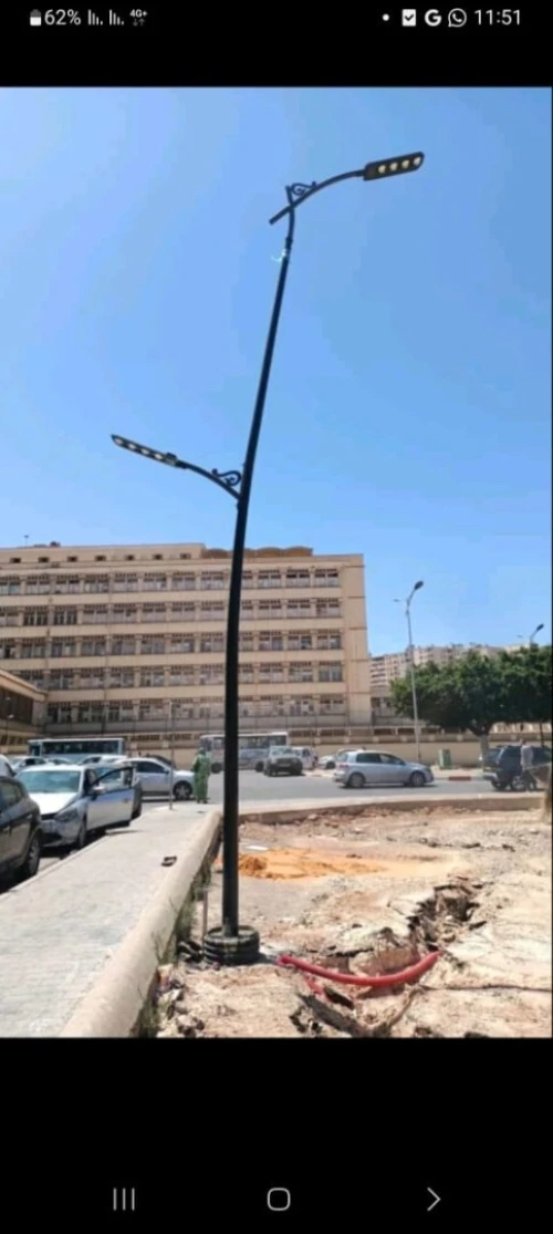 Fabrication et Vente d'éclairage publique et aménagement urbain