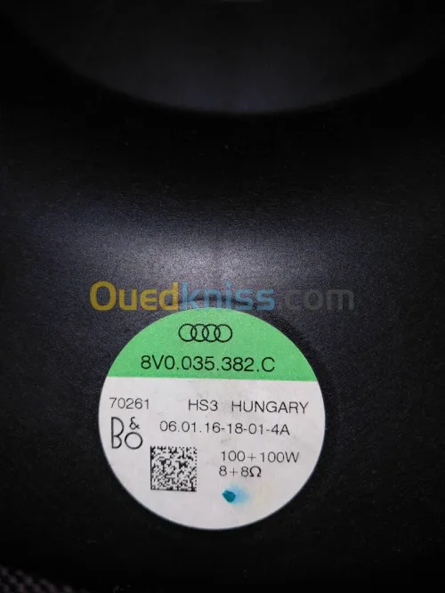 Subwoofer audi _ B&O audi ( a3/s3/rs3) _ سبيكر اودي