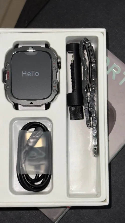 Smart watch AMOLED pour hommes