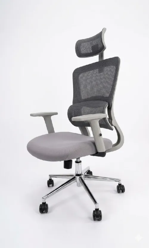 Chaise de bureau ergonomique tout types, plusieurs modèles, filet respirant avec appui-tête et accoudoirs réglables