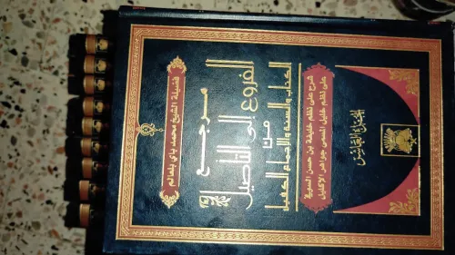 مرجع الفروع إلى التأصيل من الكتاب والسنة والإجماع الكفيل