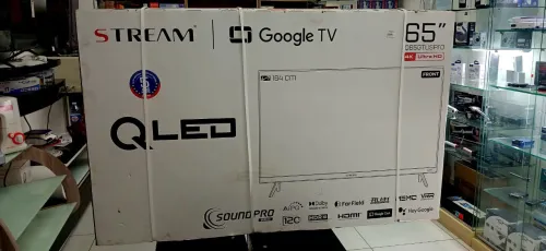Téléviseur Strem Google TV 65" 4K UHD QLED Verison Sound Pro