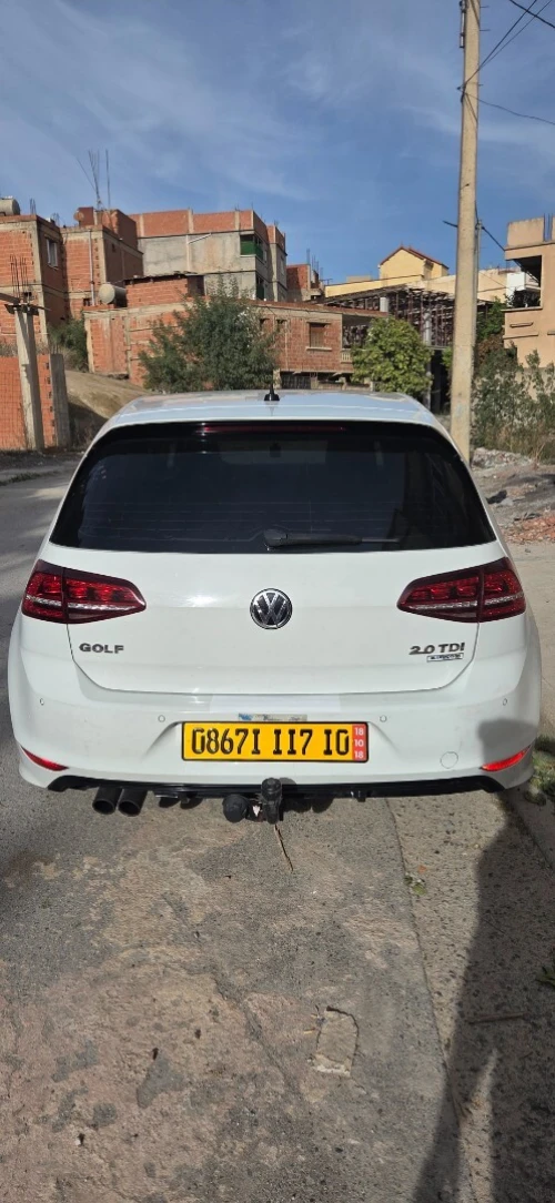 Volkswagen Golf 7 2017 Bleu motion