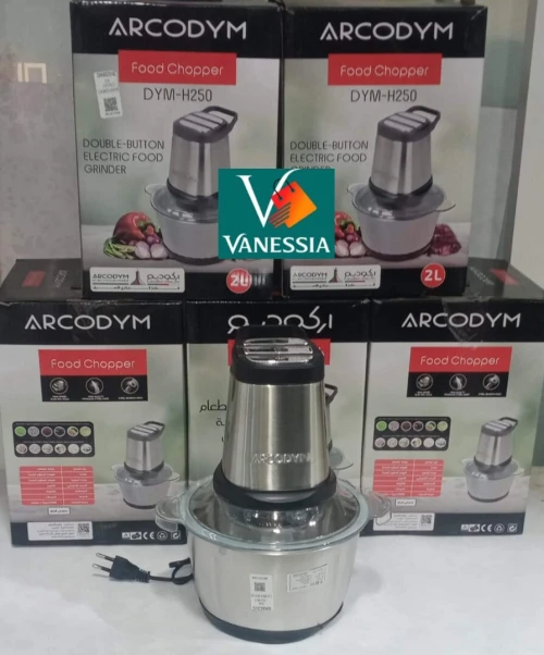 Hachoir Marque Arcodym 2L Inox