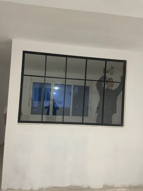 Verrière style industriel Porte , séparation , vitrine 