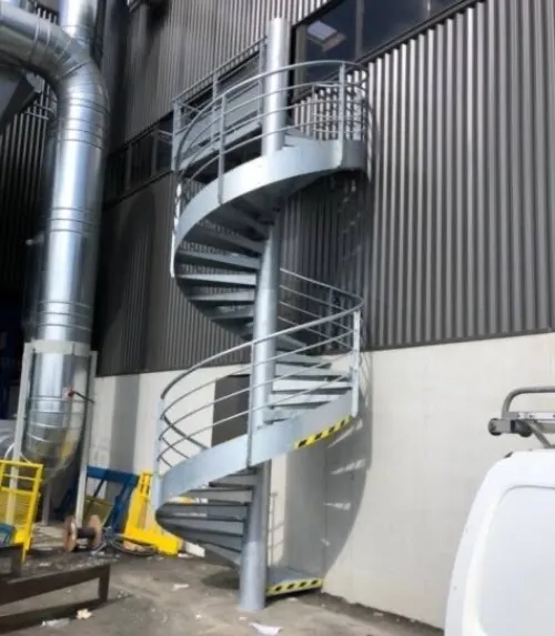 Escalier métallique