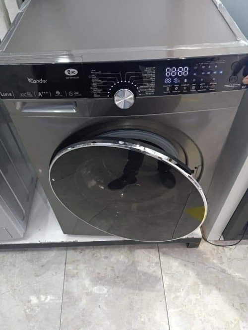 Promotions  machine laver condor luca 8 kg blanc et