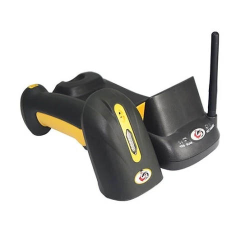 HENEX XL-9529 - DOUCHETTE CODE À BARRE 1D/2D SANS FIL - IP65 - PLUG & PLAY - 600M DISTANCE - 2200MHA - 433MHZ - BLACK