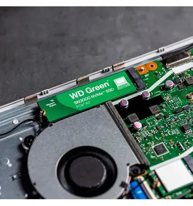 WD GREEN SN3000 2TB - DISQUE DUR SSD M.2 NVMe - PCIe 4.0 Gen4 - 5000 MO/S - NOIR - PC - LAPTOP