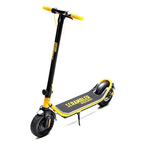 DUCATI SCRAMBLER CITY CROSS-E STREET EDITION - TROTTINETTE ÉLECTRIQUE - 350W BRUSHLESS - 450WH BATTERIE - 45KM - PLIABLE - BLACK