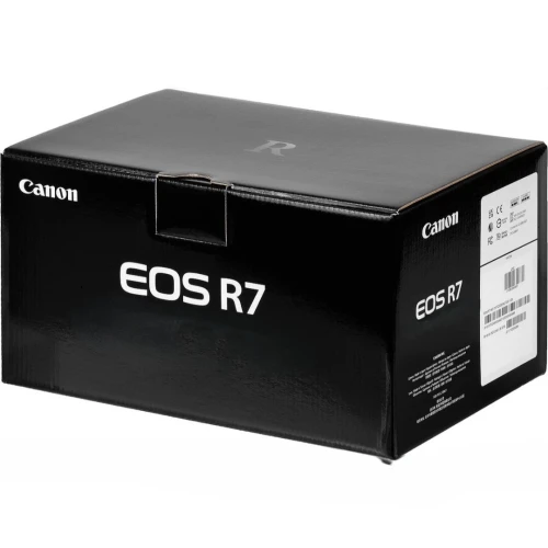 CANON EOS R7 - APPAREIL PHOTO HYBRIDE 4K - WI-FI - BLUETOOTH - 32.5MP - LDC TACTILE - ONLY BUDY - BLACK