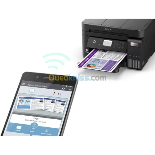 EPSON ECOTANK L6270 - IMPRIMANTE A4 - RÉSERVOIR - RECTO VERSO - WI-FI - ADF - ETHERNET - USB