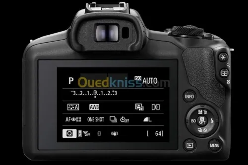 CANON EOS R100 Hybride Mirroless 24.1MP + 1 Objectif RF-S 18-45mm f 4.5-6.3  RF-S 55-210m F5-7.1