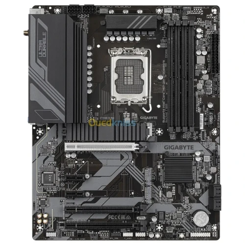 GIGABYTE Z790 D AX - CARTE MÈRE ATX - SOCKET LGA 1700 - 4 x DDR5 - 1 x PCIe 5.0 X16 - 3 x M.2 PCIe 4.0 NVMe - WIFI 6E - BT 5.3 - LAN 2.5GBE - BLACK