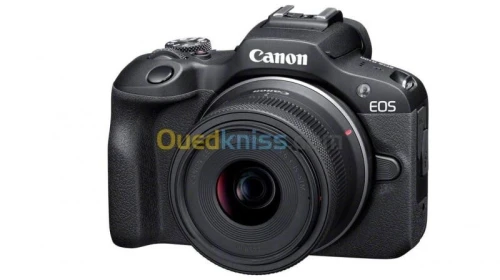 CANON EOS R100 Hybride Mirroless 24.1MP + 1 Objectif RF-S 18-45mm f 4.5-6.3  RF-S 55-210m F5-7.1