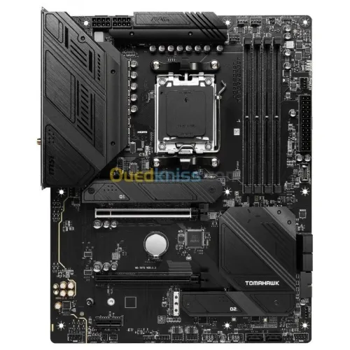 MSI MAG B650 TOMAHAWK WIFI - ATX Socket AM5 - AMD B650 - Wi-Fi 6E - 4x DDR5 -M.2 PCIe 4.0 - LAN 2.5