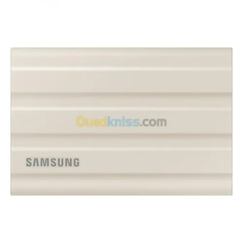 SAMSUNG SSD PORTABLE T7 SHIELD 2TO - DISQUE DURE EXTERNE - TYPE C- 1050 MO/S - ETANCHE - WHITE