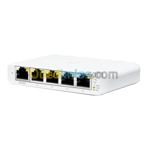 UBIQUITI UNIFI USW-FLEX-MINI - SWITCH 5 PORTS GIGABIT - USB-C - POE - UNIFI CONTROLLER - 10 GBPS - 