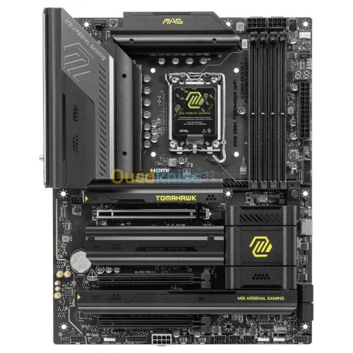 MSI MAG Z890 TOMAHAWK WIFI - ATX SOCKET 1851 - INTEL Z89 - 4X DDR5 - M.2 PCIE 5.0 - WI-FI 7 - LAN 5G