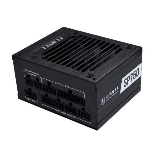 LIAN LI SP750 - ALIMENTATION 750W - 80 PLUS GOLD - FULL MODULAIRE - FAN SILENCIEUX - SFX - BLACK