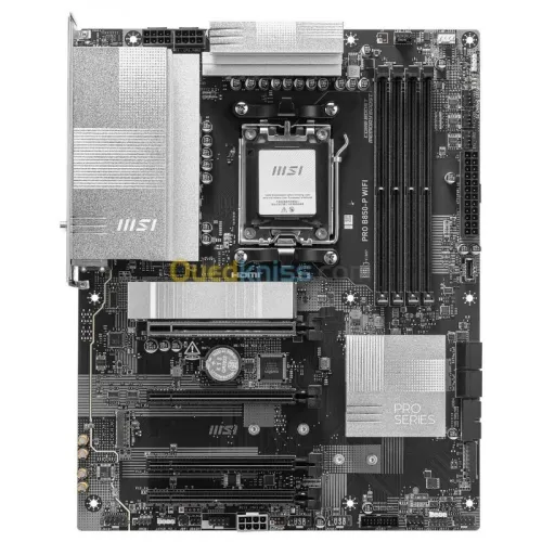 MSI PRO B850-P WIFI - ATX Socket AM5 - 4x DDR5 - M.2 PCIe 5.0 - USB3.1 - PCIE 5.0 - Wi-Fi 7 -BLACK 
