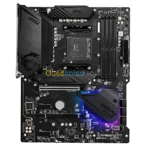 MSI MPG B550 GAMING PLUS ATX - AMD AM4 - 4x DDR4 - SATA 6Gbs + M.2 - USB 3.1 - PCI-E 4.0 - BLACK