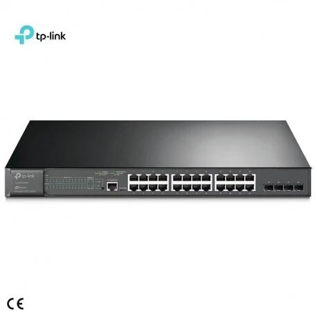 TP-LINK TL-SG3428MP - SWITCH MANAGÉ - 24 PORTS GIGABIT ETHERNET POE+ - 4 PORTS SFP GIGABIT - OMADA